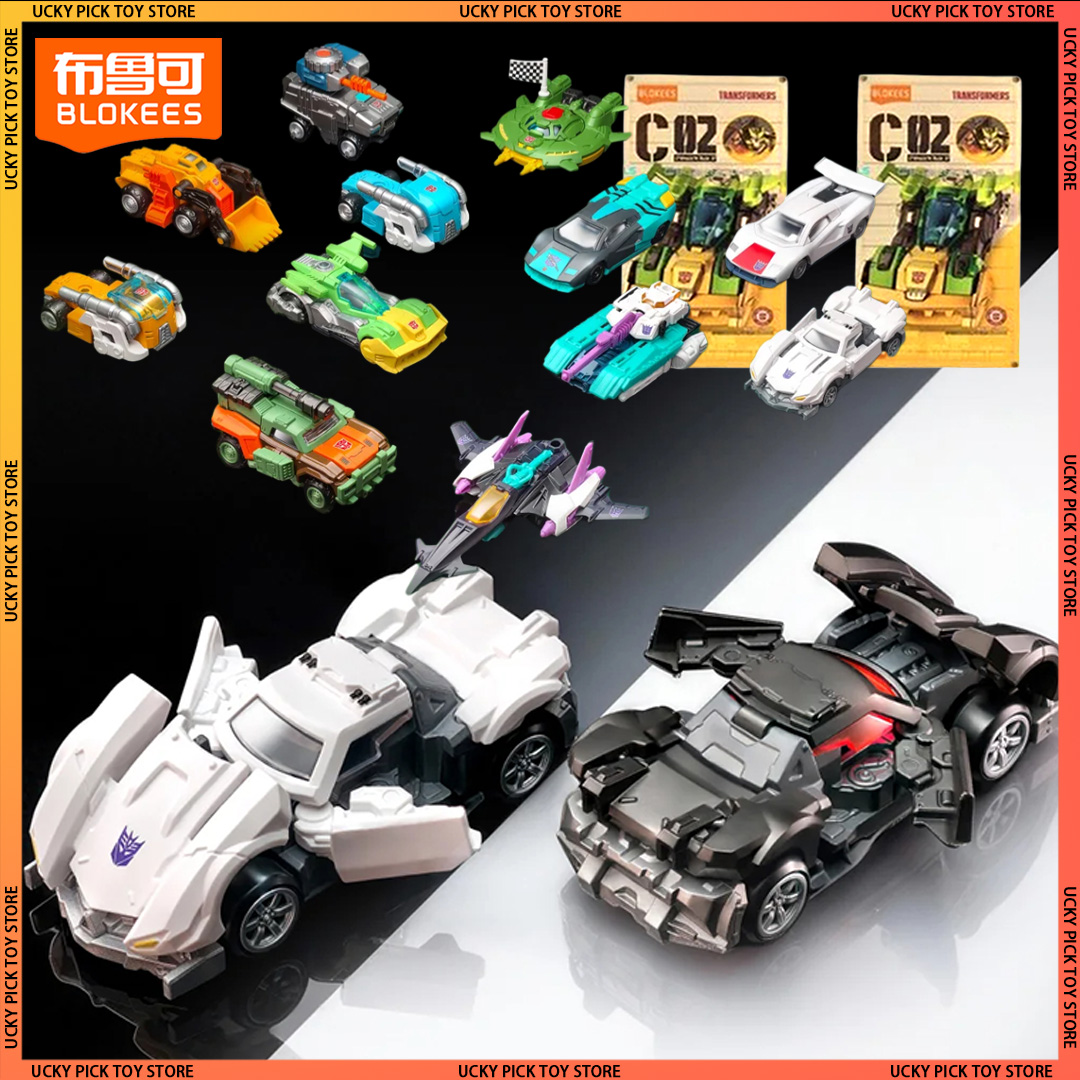 Model Kit Blokees - Nieuwe 1:64 Blokees Wheels Transformers Blind