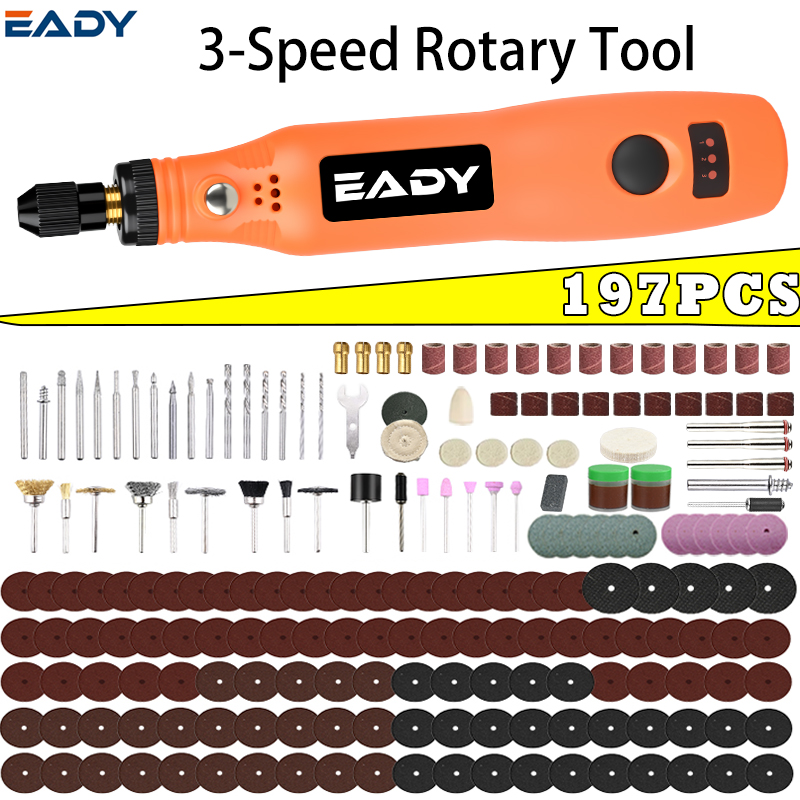 Model Kit Tools - USB draadloze roterende gereedschapsset – mini-elektrische