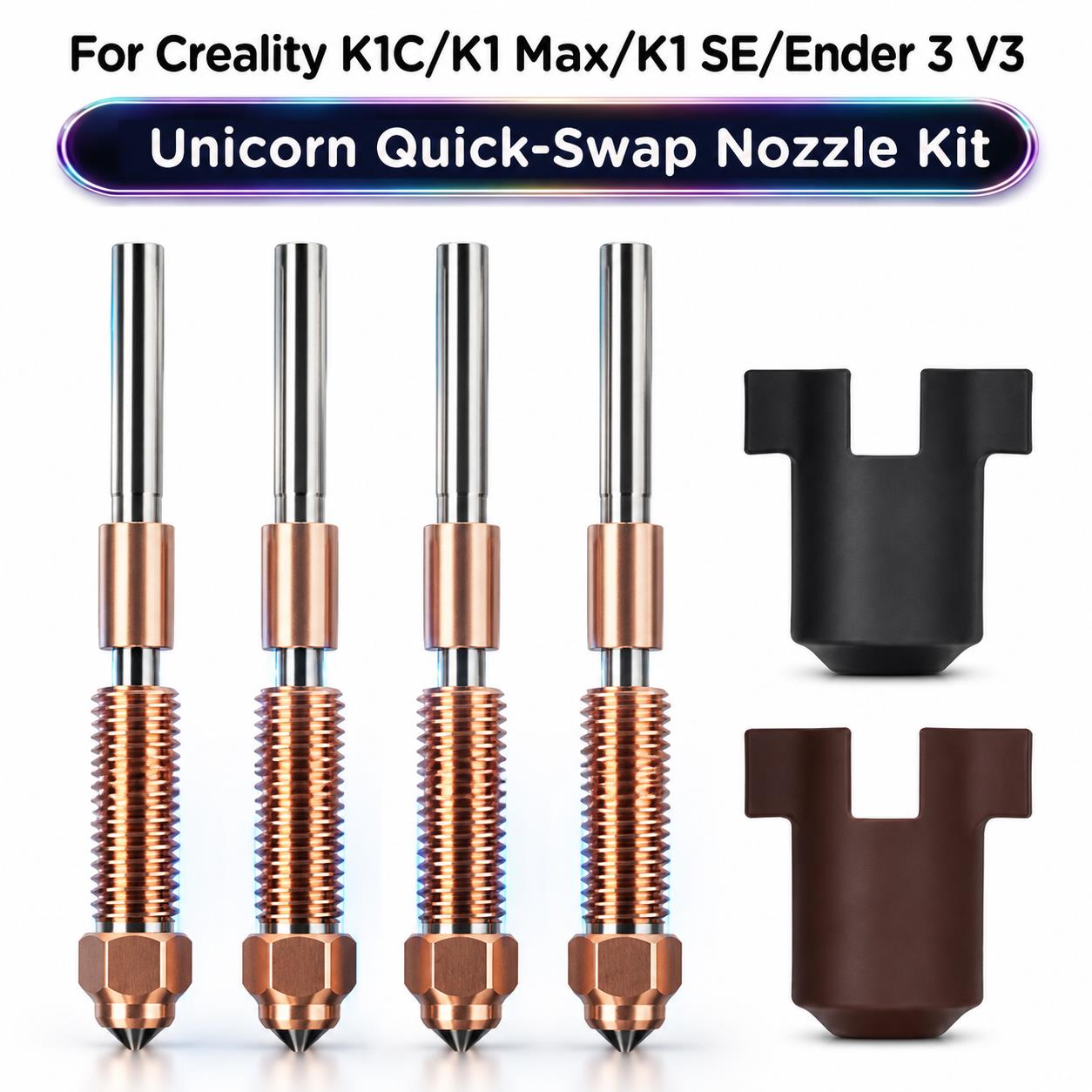 Model Kit Unicorn - Nozzle voor Creality K1C K1 Max