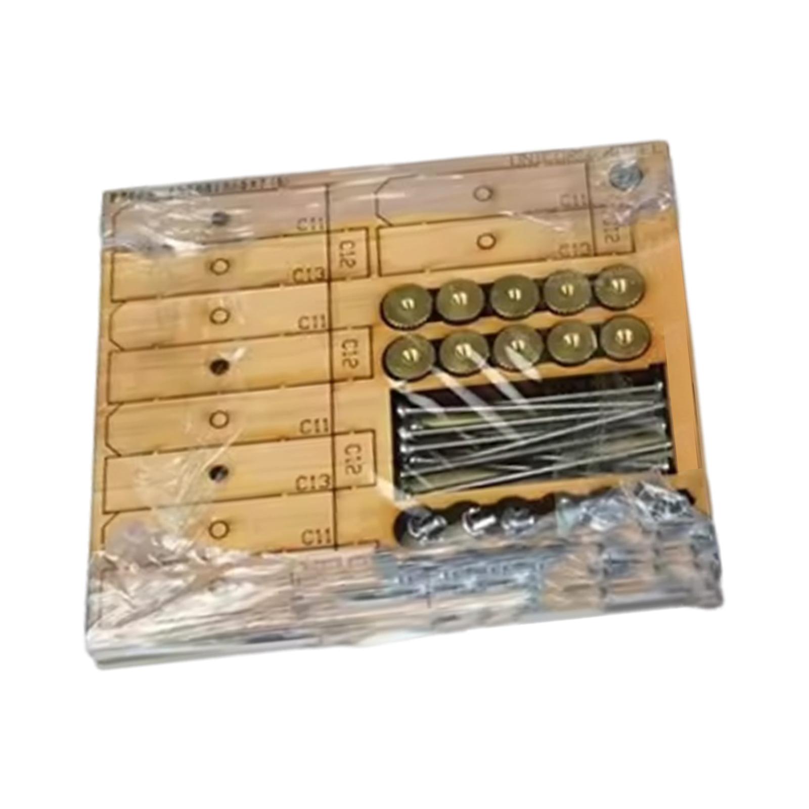 Model Kit Ship - Klemmen voor scheepsmodelrompplanken Praktische houten schroefklemmen