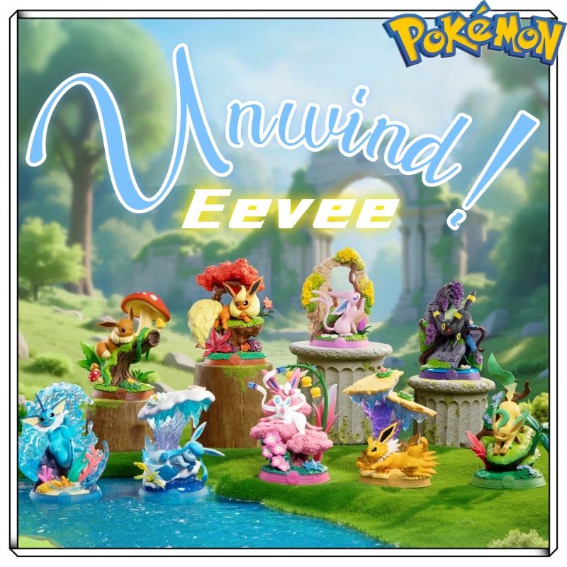 Model Kit Pokemon - Officieel gelicentieerde Poké Mon Eevee Series