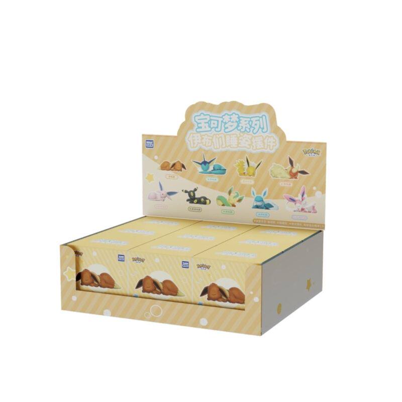 Model Kit Pokemon - Pokemon Eevee Slaappositie Serie Blind Box