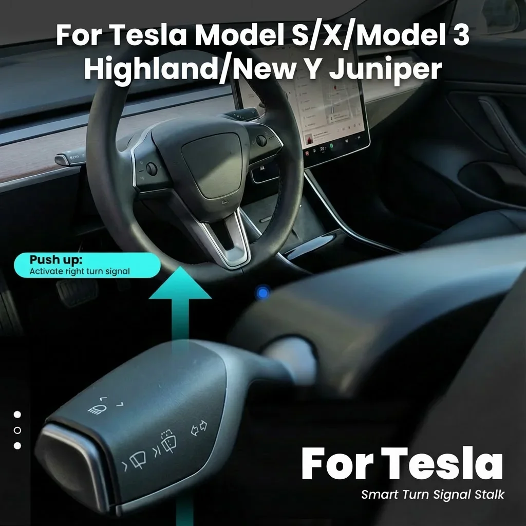 Model Kit Xà Nữ - 2-in-1 versnellingspook- en richtingaanwijzerkit voor Tesla
