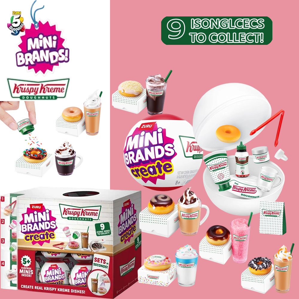 Model Kit Brand - Zuru Mini Merken Krispy Kreme Creëer