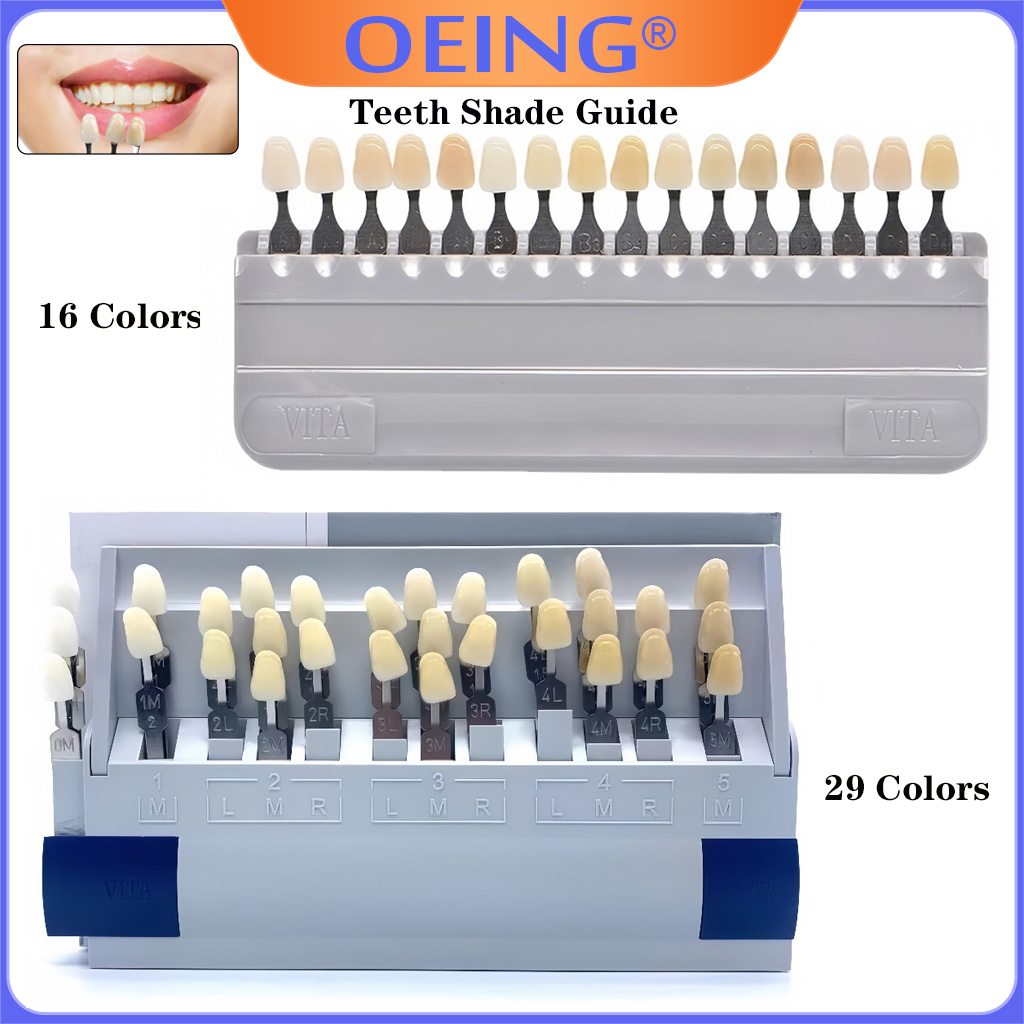 Model Kit Tools - 29/16 Kleuren Tanden Schaduw Gids Keramische