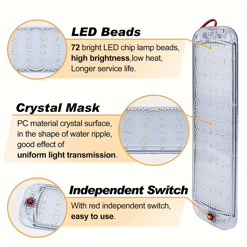 72LED auto-interieurverlichtin - Model Kit Ship recensie en prijs
