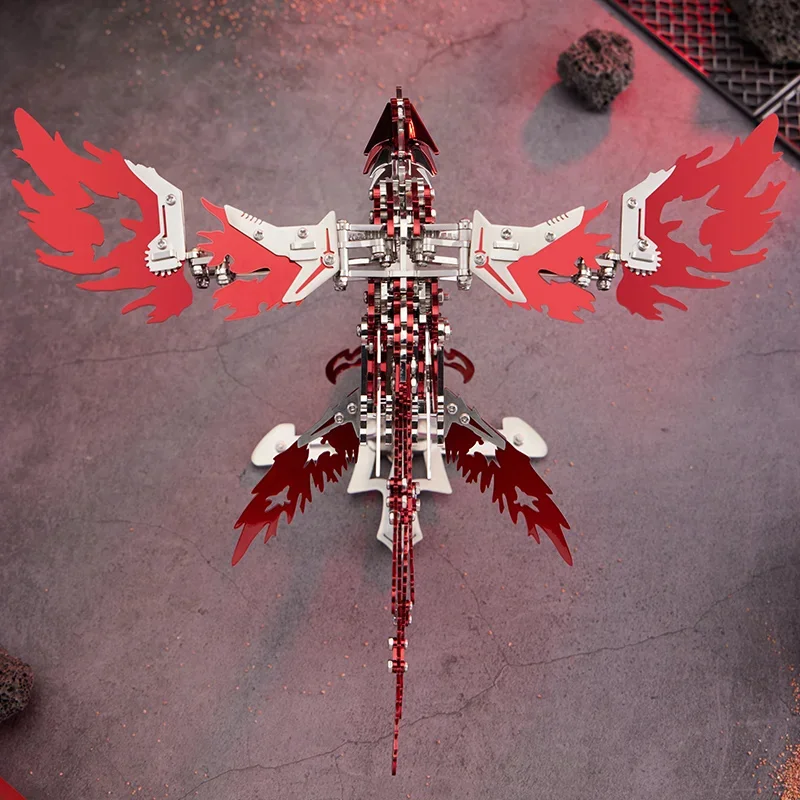 DIY mechanische Phoenix metale - Model Kit Unicorn recensie en prijs