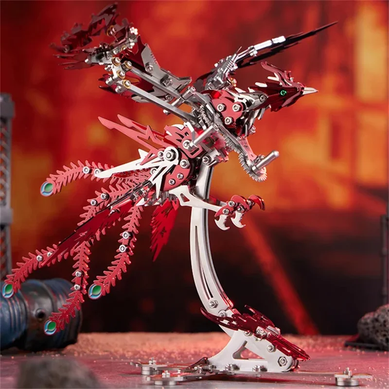 DIY mechanische Phoenix metale - Model Kit Unicorn recensie en prijs