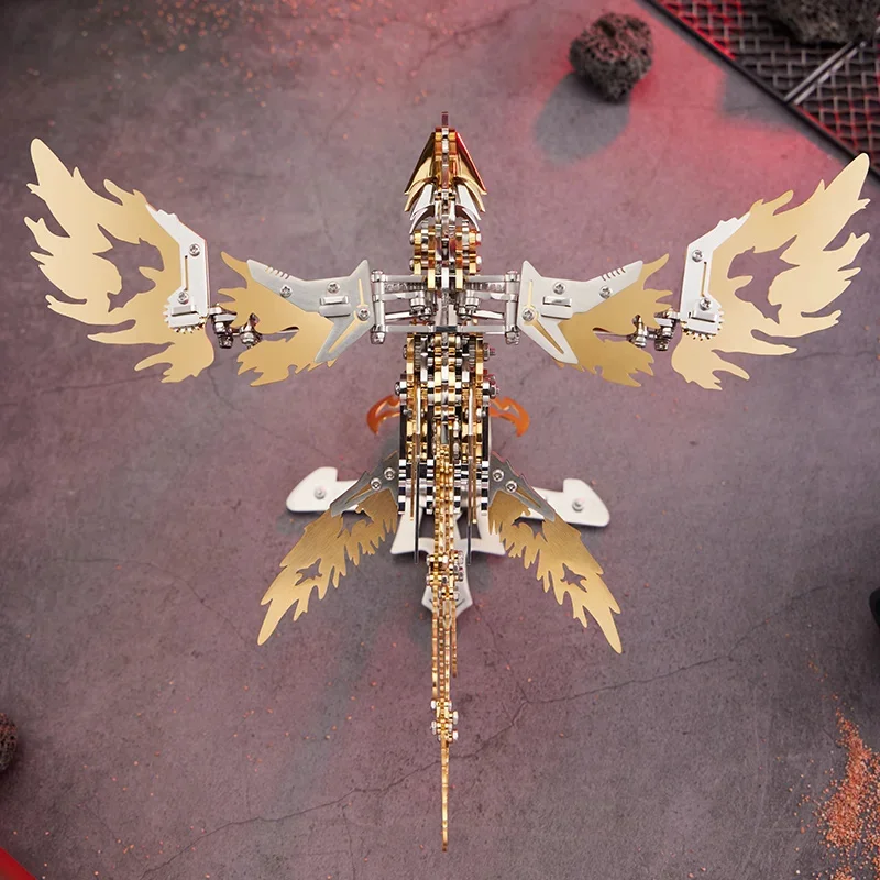 DIY mechanische Phoenix metale - Model Kit Unicorn recensie en prijs
