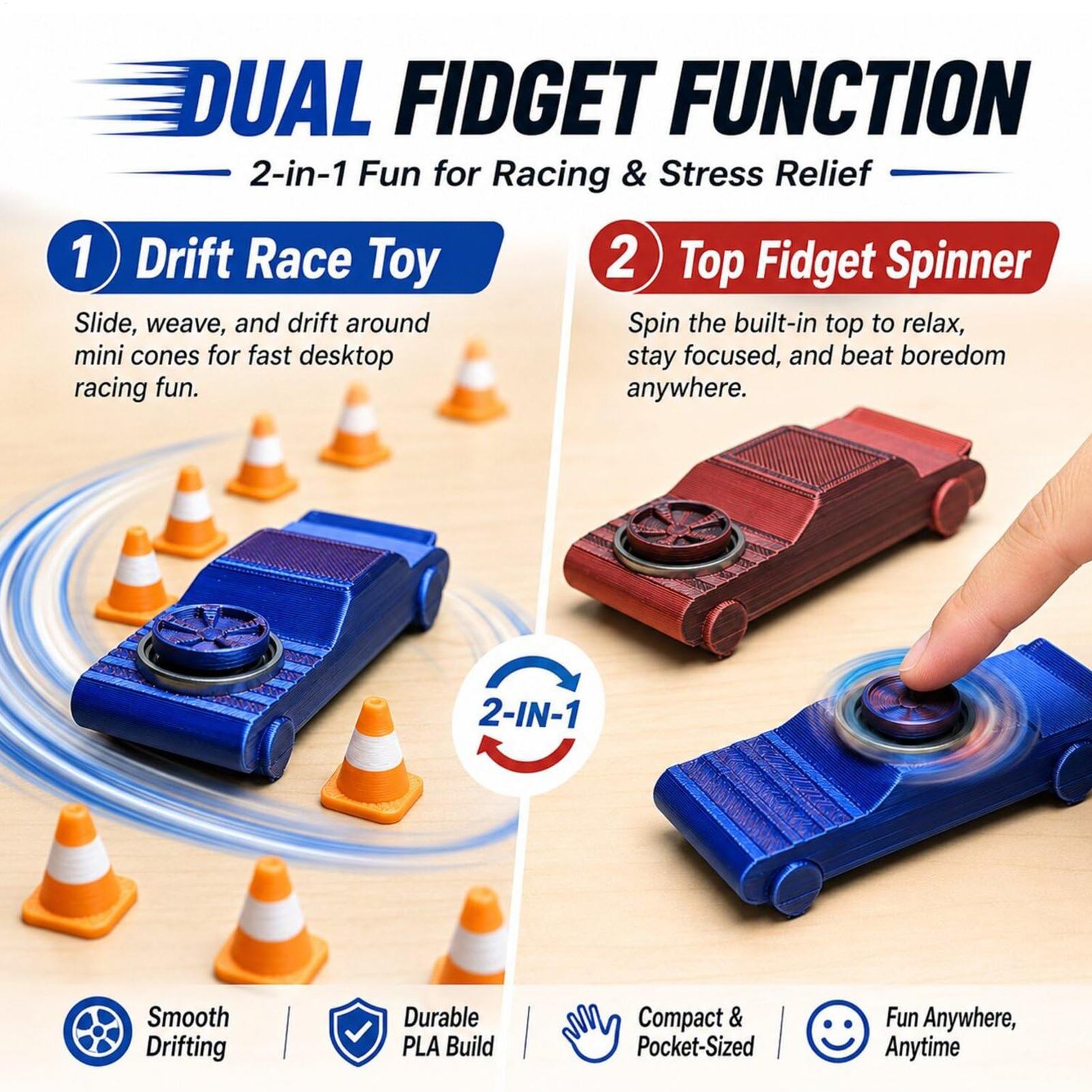 Mini Pocket Drift Auto Fidget  - Model Kit Cars recensie en prijs