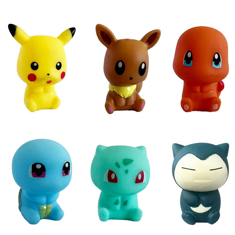 6 Stuks Pokemon Bad Speelgoed  - Model Kit Eevee recensie en prijs