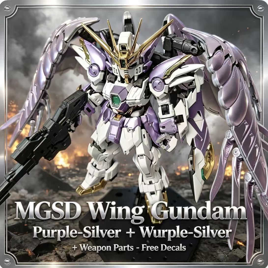 Model Mgsd Wing Paars Zilver X - Model Kit Zeus recensie en prijs