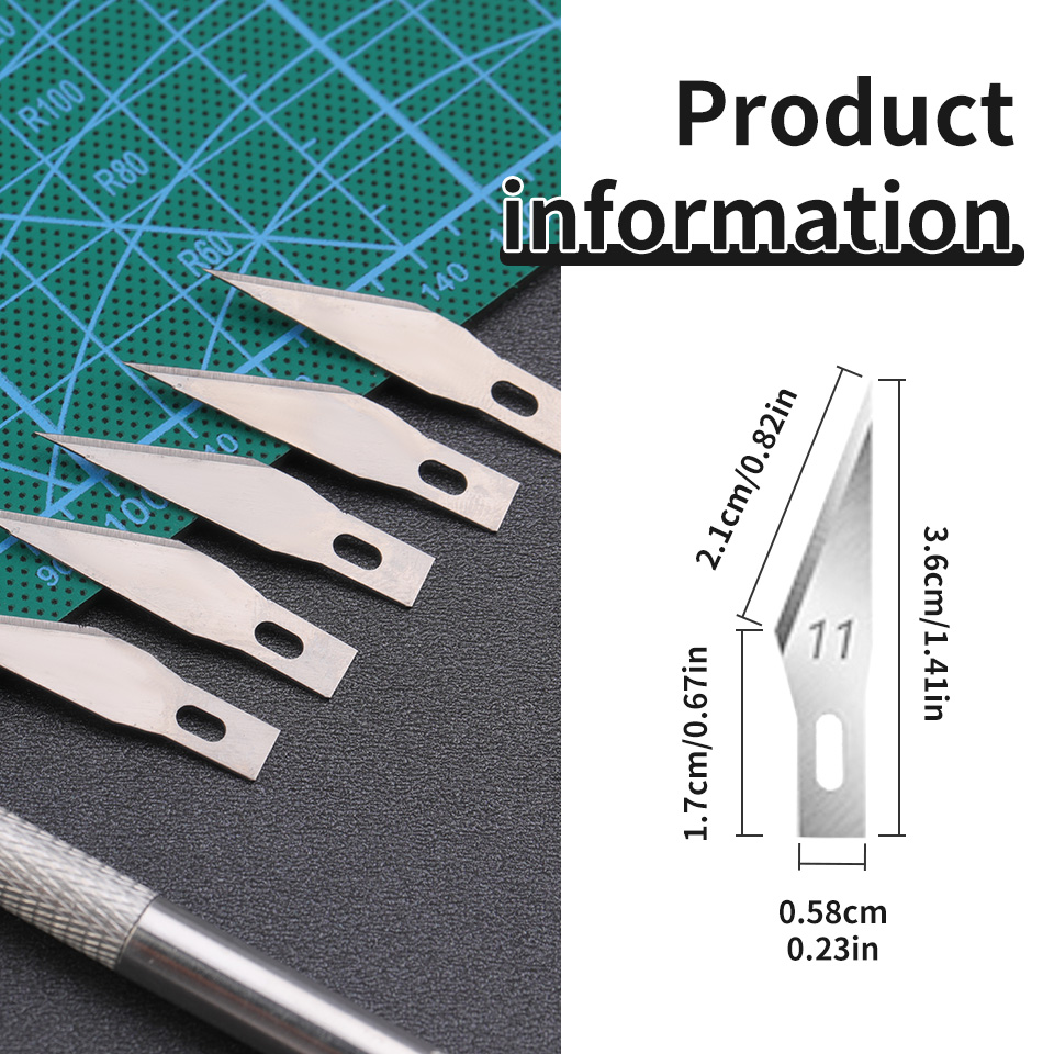 vvocciKnife Messen Houtsnijwer - Hobby Knife Blade recensie en prijs