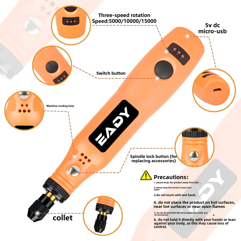 USB draadloze roterende gereed - Model Kit Tools recensie en prijs