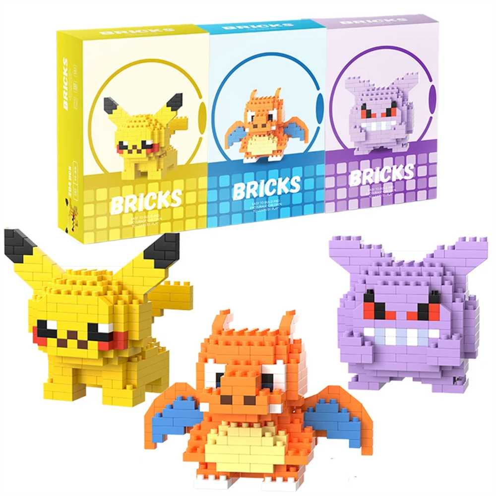 Pokemon Micro Bouwstenen Pikac - Model Kit Pokemon recensie en prijs