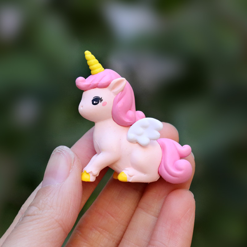 4 stks/set Anime eenhoorn Q Ve - Model Kit Unicorn recensie en prijs