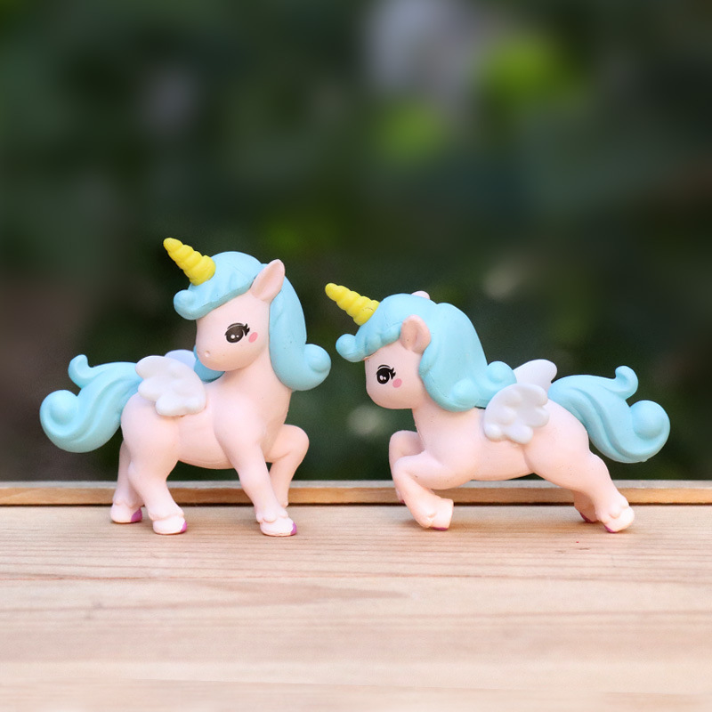 4 stks/set Anime eenhoorn Q Ve - Model Kit Unicorn recensie en prijs