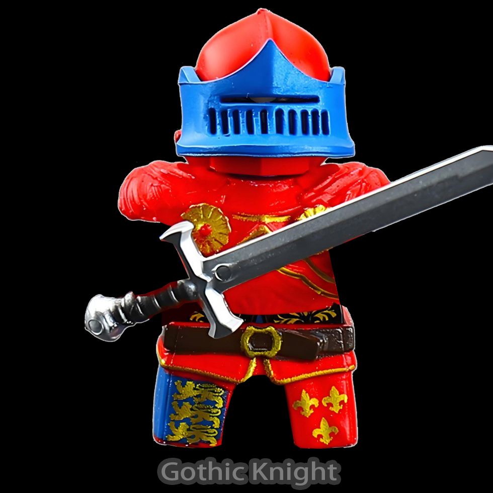 MOC Middeleeuwse Gotische Ridd - Model Kit Gunpla recensie en prijs