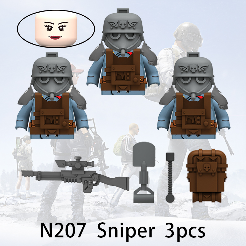 3 stuks Game Soldiers Bouwsten - Model Kit Gunpla recensie en prijs