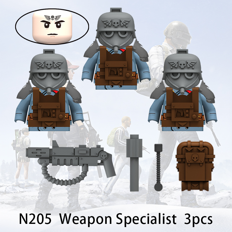 3 stuks Game Soldiers Bouwsten - Model Kit Gunpla recensie en prijs