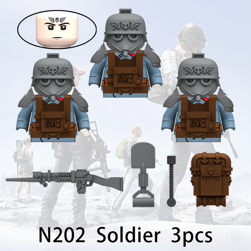 3 stuks Game Soldiers Bouwsten - Model Kit Gunpla recensie en prijs