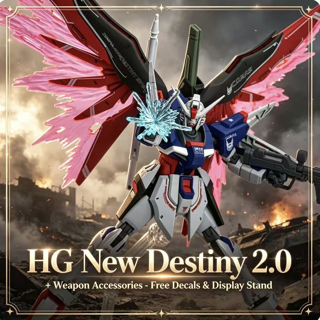 224 HG 1/144 Destiny Spec II F - Model Kit Zeus recensie en prijs