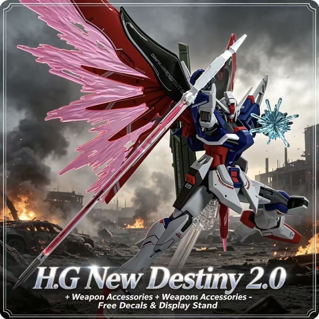 224 HG 1/144 Destiny Spec II F - Model Kit Zeus recensie en prijs