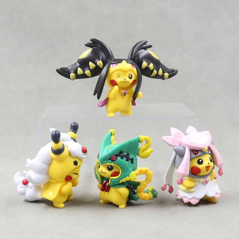 7 stks/set Pokemon Pikachu Bee - Model Kit Eevee recensie en prijs