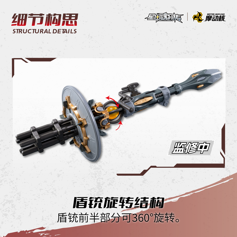 Nieuwe Motor Nucleaire Mnp Xh1 - Model Kit Cangdao recensie en prijs