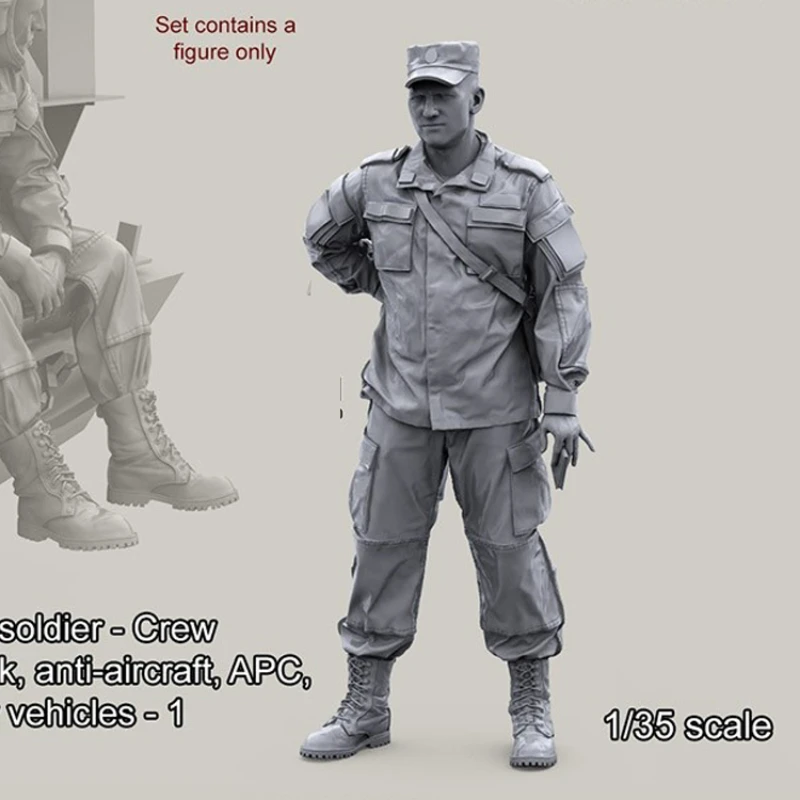 1/35 Spuitgieten Hars Figuur M - Model Kit Gunpla recensie en prijs