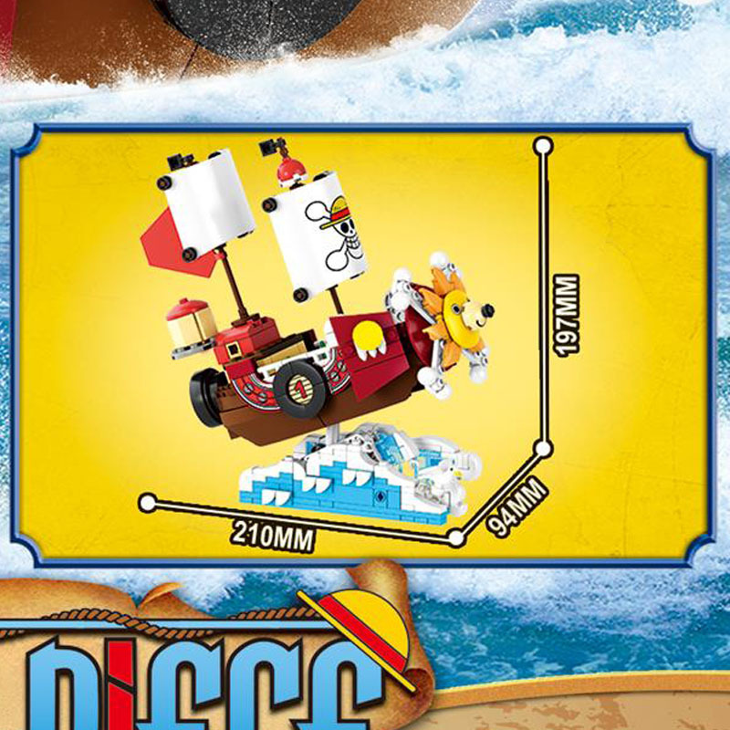 4-in-1 One Piece THOUSAND SUNN - Model Kit Ship recensie en prijs