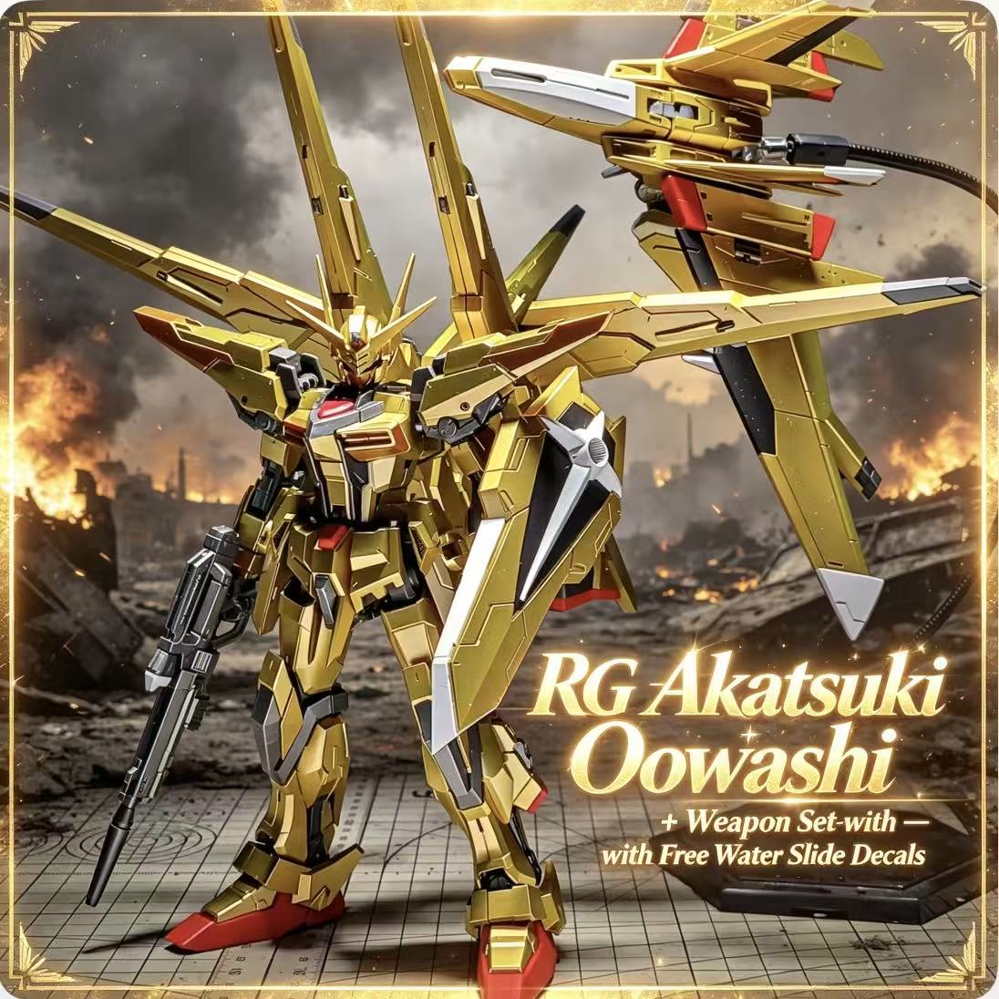 RG41 1/144 ORB-01 Akatsuki Oow - Model Kit Zeus recensie en prijs