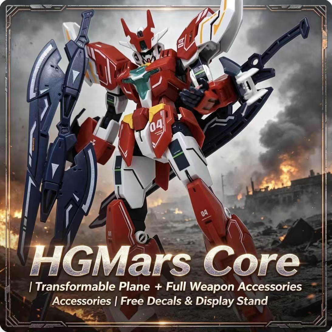 008A HG 1/144 Mars Core Warrio - Model Kit Zeus recensie en prijs