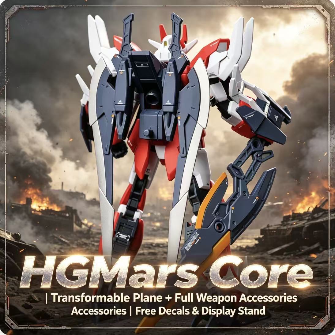 008A HG 1/144 Mars Core Warrio - Model Kit Zeus recensie en prijs