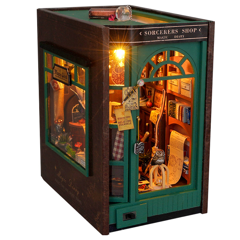 DIY Boek Hoekje Insert Plank K - Model Kit Japan Shop recensie en prijs